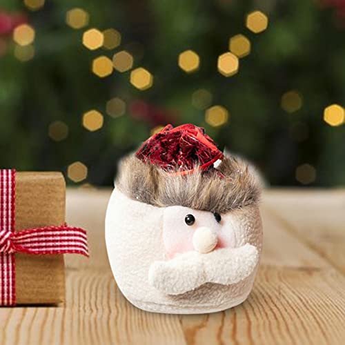 Sacos de boneca de presente de Natal | Saco dos doces do Natal 3D,Sacos de presente requintados de c