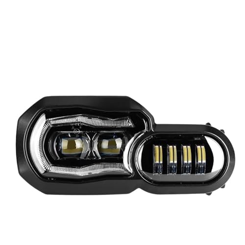 �I�[�g�o�C�w�b�h���C�g �ɓK������ F650GS F700GS F800GS ADV F800R �I�[�g�o�C LED �w�b�h���C�g�A�Z���u��(E9 Headlight)