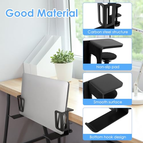Soporte lateral vertical ajustable para laptop 2 piezas miniatura 4