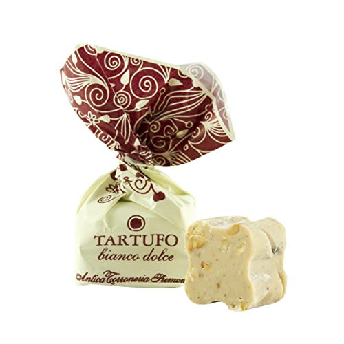 Antica Torroneria Piemontese Tartufi Dolci gemischte Trüffelpralinen, 140g – Feinste exquisite Italienische Trüffelpralinen, Glutenfrei & Köstlich, Ideal als Edle Geschenkidee