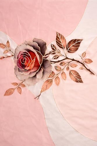 Image of AAZEEM Printed Tablecloth Soft Feel Table Cover 4-6 Seater,Table Cover,Dining Table Cover, Table Linen,Dining Table Chair Cover,Dining Table Cover 6 Seater|Cream|36 X 54 Inches