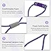 Resistance Bands, Figure 8 Exercise Bands for Women Men for Arms, Chest Expander, Yoga Gym Fitness Pulling Rope Muscle Training