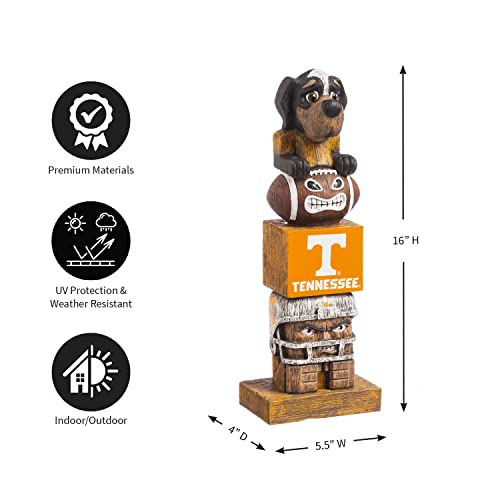 Team Sports America Ncaa Tennessee Volunteers Tiki Totem #TOP2