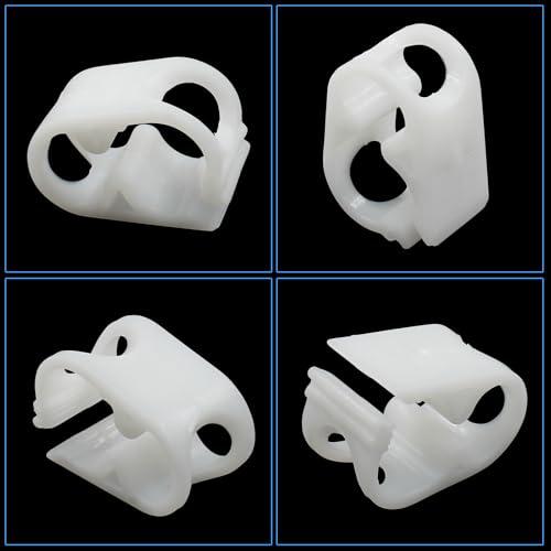 Abrazaderas de plástico para tubo 21 Imagen adicional