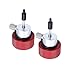 2 PCS Reusable Propane Filling Adapter Paint Ball Gas Accessories for Green Gas Tank with Silica Pore Filling Adapter