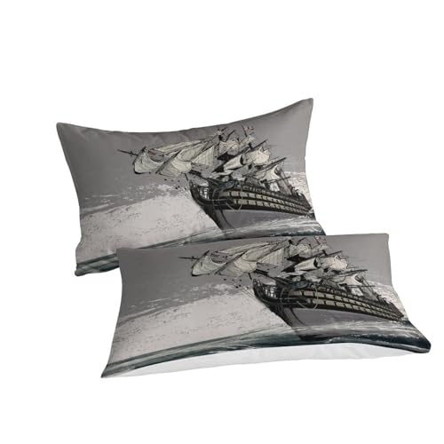 Housses de couettes voile britannique fermeture éclair pour lit King 3D - 6