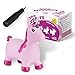 Produktbild all Kids United Hüpftier Sprungpferd Einhorn - Hüpfpferd Sprungtier + Pumpe
