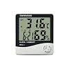 Htc-1 Wall Hanging Clock Temperature and Humidity Meter Thermometer Hygrometer