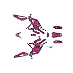 Kalair-GFX-Graphics-Kit-for-Sur-Ron-Light-BEE-All-Years-SNAGGED-Series-Magenta-09-Mil-Dirt-Pit-Bike-Motorcycle-Stickers-Dirtbike-Racing-Automotive-Decal-Motocross-Accessories-no-Plastics