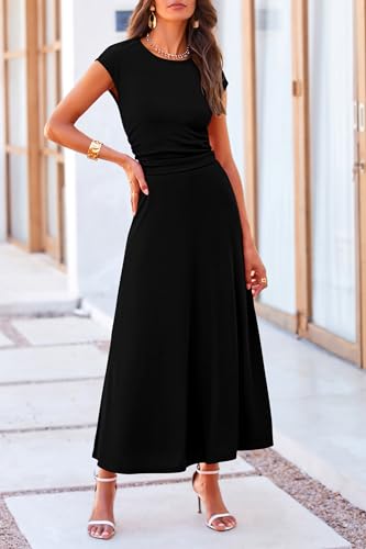 PRETTYGARDEN Two Piece Skirt Set for Women 2025 Summer Spring Dressy Casual Knit Travel Vacation Matching Lounge Outfits