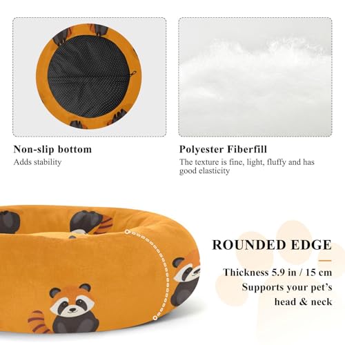 Lit apaisant pour animaux de compagnie Lesser Pandas lavable M - 6
