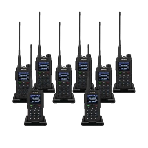 Retevis C2 2 Way Radio,GMRS Walkie Talkies,Noise Cancelling,First Responder, Easy Pairing,2000mAh,USB-C,Professional Walkie Talkies for School,Industrial,Logistics(8 Pack)