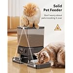 oneisall Automatic Cat Feeder for 2 Cats, 20 Cups/5L Automatic Cat Food Dispenser for Small Pets Indoor, Timed Cat Feeder for Dry Food - Image 5