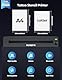 MUNBYN Tattoo Drucker Bluetooth, Stencil Drucker Tattoo Printer, Haut Tattoodrucker Thermodrucker für Anfänger, für Android iOS Mac Windows, ITP06, Schwarz
