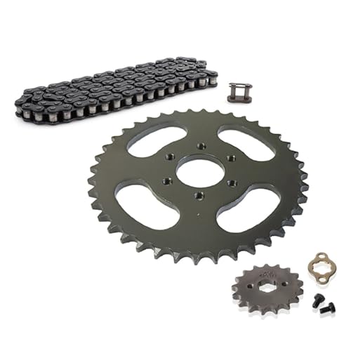 Pignon moteur 16T et chaîne 428-104L pour UTV buggy 125cc 250cc