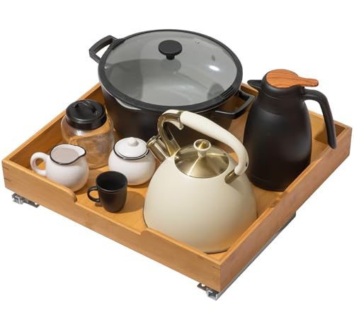 HOLD N’ STORAGE Heavy-Duty Premium Collection Pull Out Cabinet Organiz