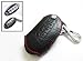 iJDMTOY Genuine Leather Remote Smart Key Fob Case Holder Cover For Nissan or Infiniti 3, 4 Buttons Key Fobs