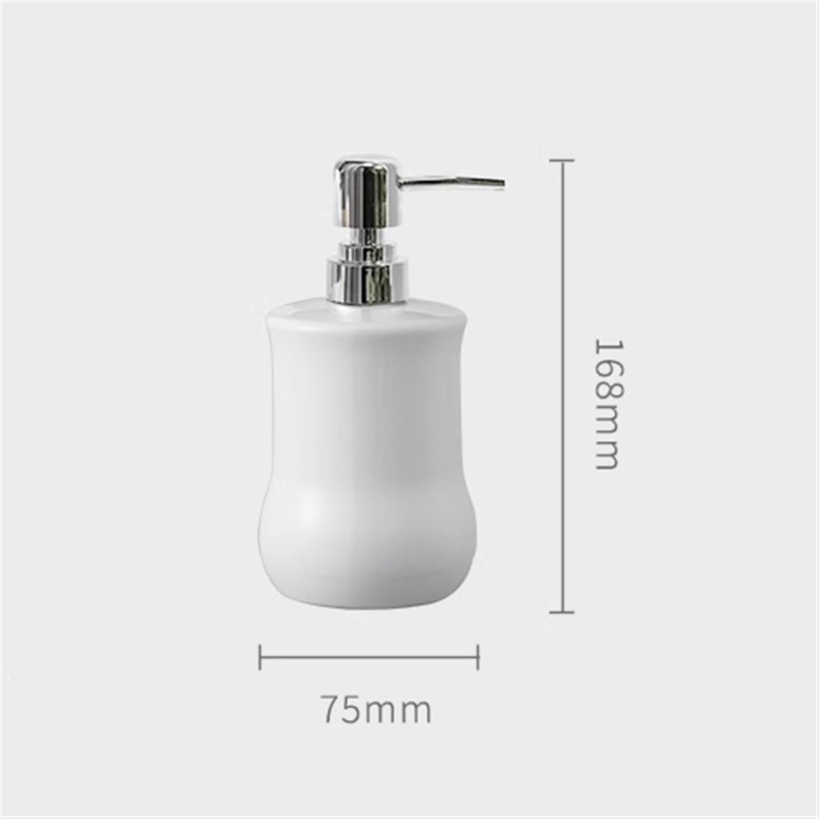 Distributore di sapone, distributore da cucina(Gris)