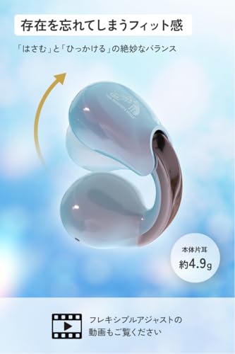 JVCケンウッド Victor HA-NP1T-PN ワイヤレスイヤホン の商品画像 5