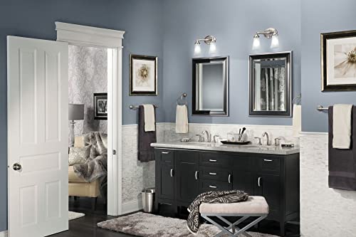 Image of Moen Eva YB2886BN Single Post Open Towel Ring, Wall Mounted Hand Towel Holder, Brushed Nickel 8 x 6 x 2.25 inches (Pack of 6)