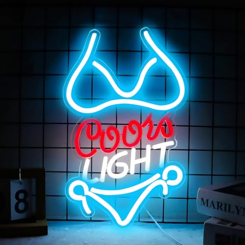 JFLLamp Drinks Neon Signs for Wall Decor Neon Lights for Bedroom Led Business Signs Suitable for Man Cave Bar Pub Restaurant Christmas Gift Art