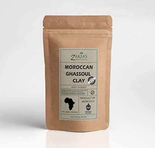 Ghassoul"Rhassoul" Clay Powder - 8 oz - Kraft