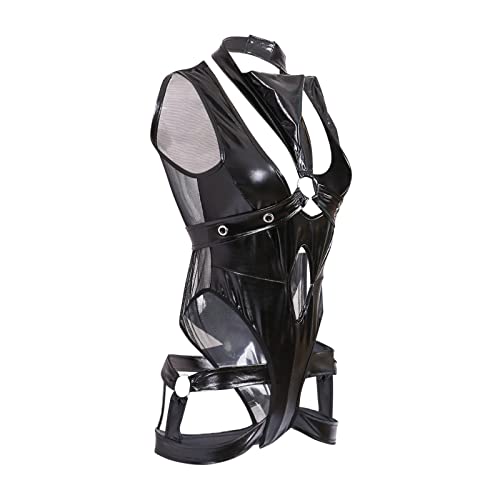 Lingerie en cuir effet confortable taille L pour sublimer les formes