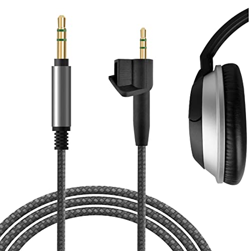 Geekria Nylon Braided Audio Cable Compatible With Bose Around-Ear Ae2, Ae2I, Ae2W Cable, 2.5Mm Replacement Stereo Cord (4 Ft / 1.2 M) #TOP27