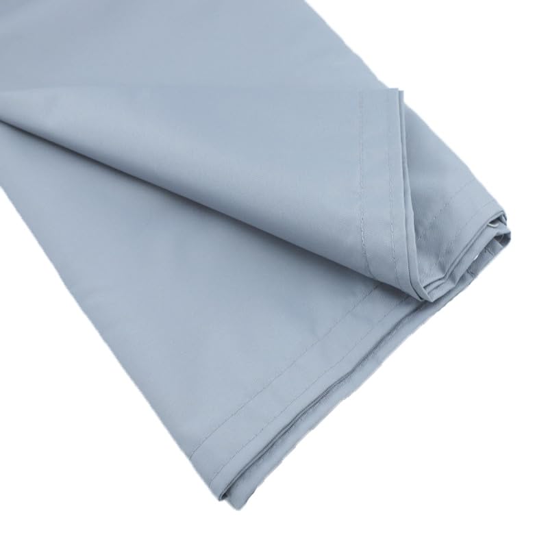 Brise vue balcon contre vis-à-vis filet polyester gris - 4