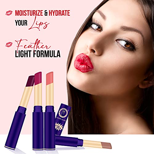 Image of Colors Queen Queen Lips Matte Lipstick | Long Lasting Lipstick Waterproof Highly Pigmented with Smooth Application | Smudge Proof Lipstick for Women (49 - Nude)