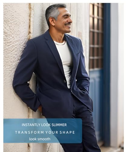 Gynecomastia Compression Tank Top Men Slimming Body Shaper Undershirt Tummy Control Shirt Abdomen Shapewear2