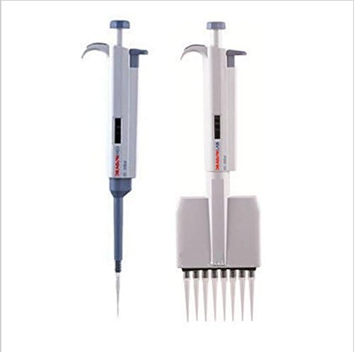 GOWE 8-Channel Adjustable TopPette Pipettor 0.5-10ul