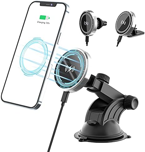 Wireless Charging Phone Mount with Voltage Control