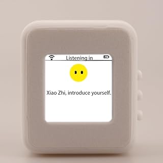 Mini Companion Robot Mini Humanoider KI-Voice-Chat-Roboter, 3,9 cm (1,54 Zoll) Smart-Farbbildschirm mit WLAN, Sprachsteuerung, emotionaler Interaktion, mehreren Rollen und Sprachklonen, Zugriff auf