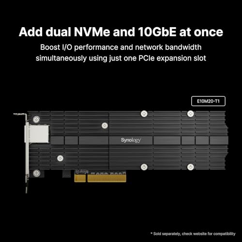 Synology RackStation de 8 compartimentos RS1221+ (sem disco)