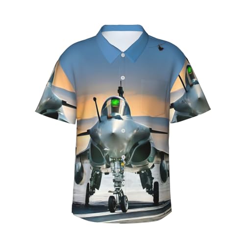 Chemise de plage Airplane1 pour homme et short d'été décontracté de vacances