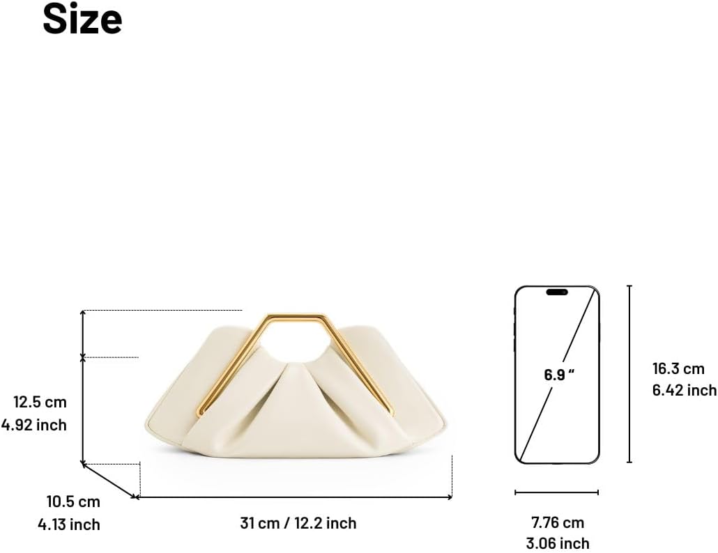 JW PEI Women's Lila Metal Frame Clutch - Image 6