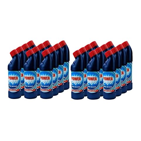 Power 24 Hour Original Thick Bleach Kills 99.9 Percent Bacteria Pack of 12 - 750ml Cover