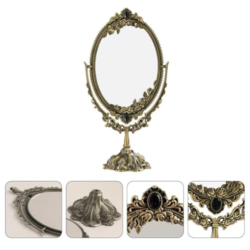 Miroir de maquillage rétro stable pour éviter les erreurs de coiffure - 6