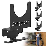 Gadgetzan Soporte para amoladora angular, soporte de estante de amoladora angular con soporte de alambre para herramientas de