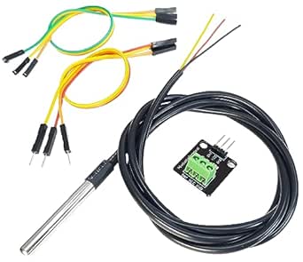 DIYables DS18B20 Temperature Sensor for Arduino, ESP32, ESP8266 ...