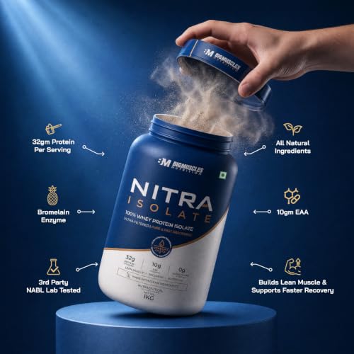 Bigmuscles Nutrition Store Bigmuscles Nutrition Nitra Isolate 1kg - Image 3