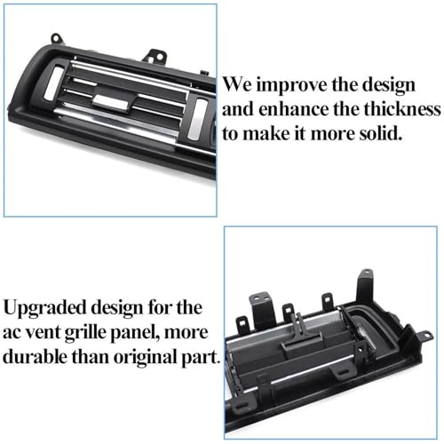 Grille ventilation centrale avant BMW Série 5 solution climatiseur bloqué F10 - 5