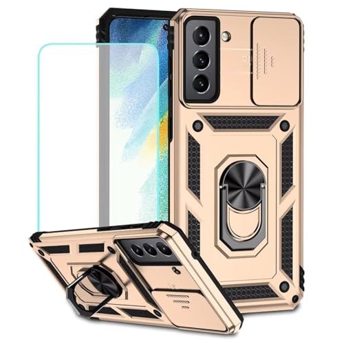 Coque Samsung Galaxy S21 FE protégeant l'écran et les objectifs contre les rayures