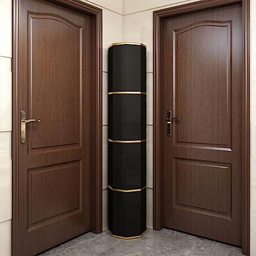 Meuble de rangement à chaussures pour entrée étroite avec étagère rotative