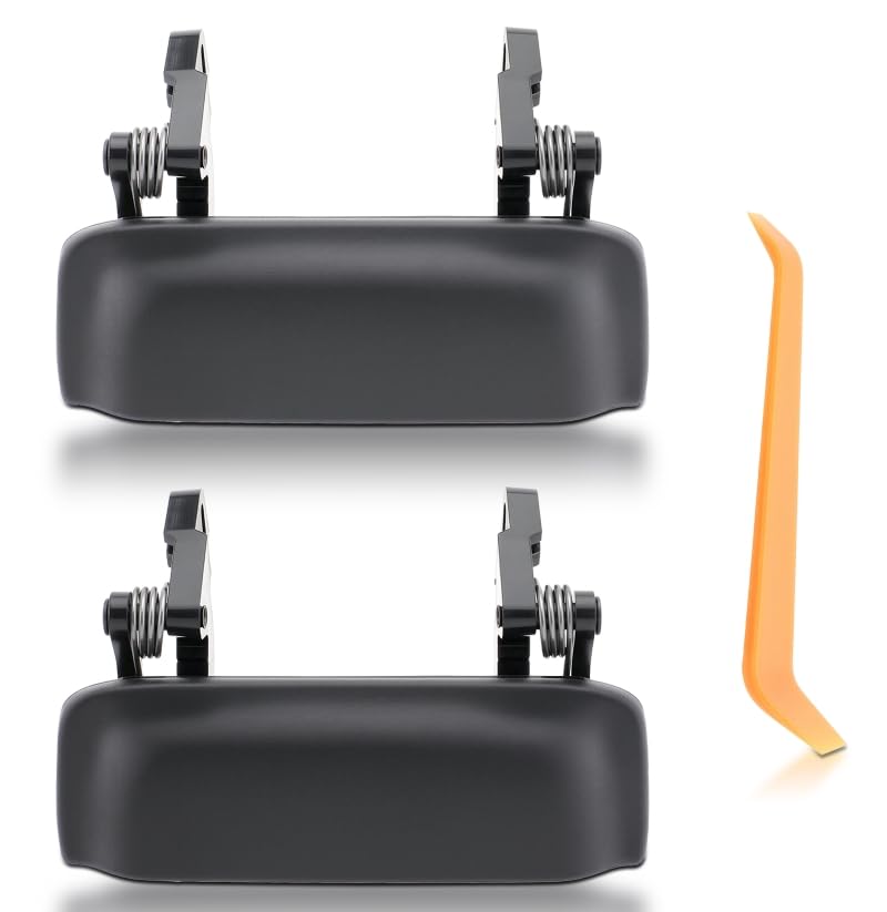 2Pcs Metal Exterior Door Handle Front Driver Passenger Side for Ford Ranger XL XLT 2001-2011, Ford Ranger Edge 2001-2005, Ford Ranger FX4 2005-2009, Replace# 2L5Z1022404BAA F37Z1022405A FO1310134