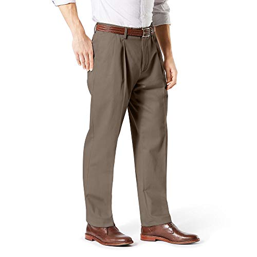 Pantalon décontracté Dockers homme en coton stretch kaki pour grande taille - 2