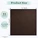 Cardstock Warehouse Pop-Tone Hot Fudge Brown Cardstock Paper – 25 Sheets, 12 x 12