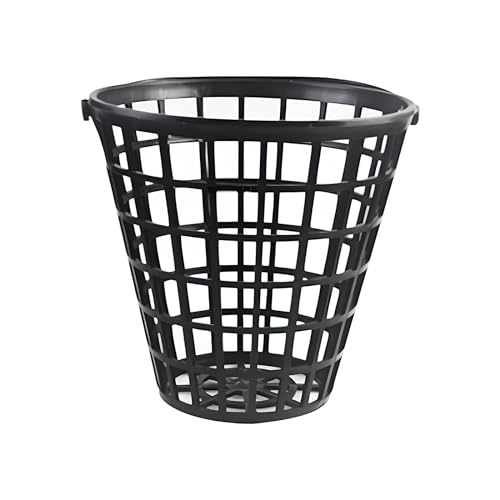 Equipo de práctica de golf y contenedor portátil de bolas con asa resistente
