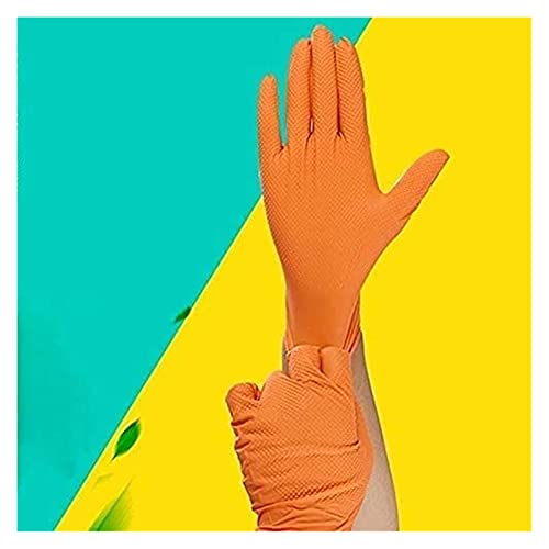 Chyang Gartenhandschuhe, 50/100 Stück, Gartenhandschuhe, langlebig, Einweg-Gummihandschuhe, Lebensmittelreinigung… – Bild 5